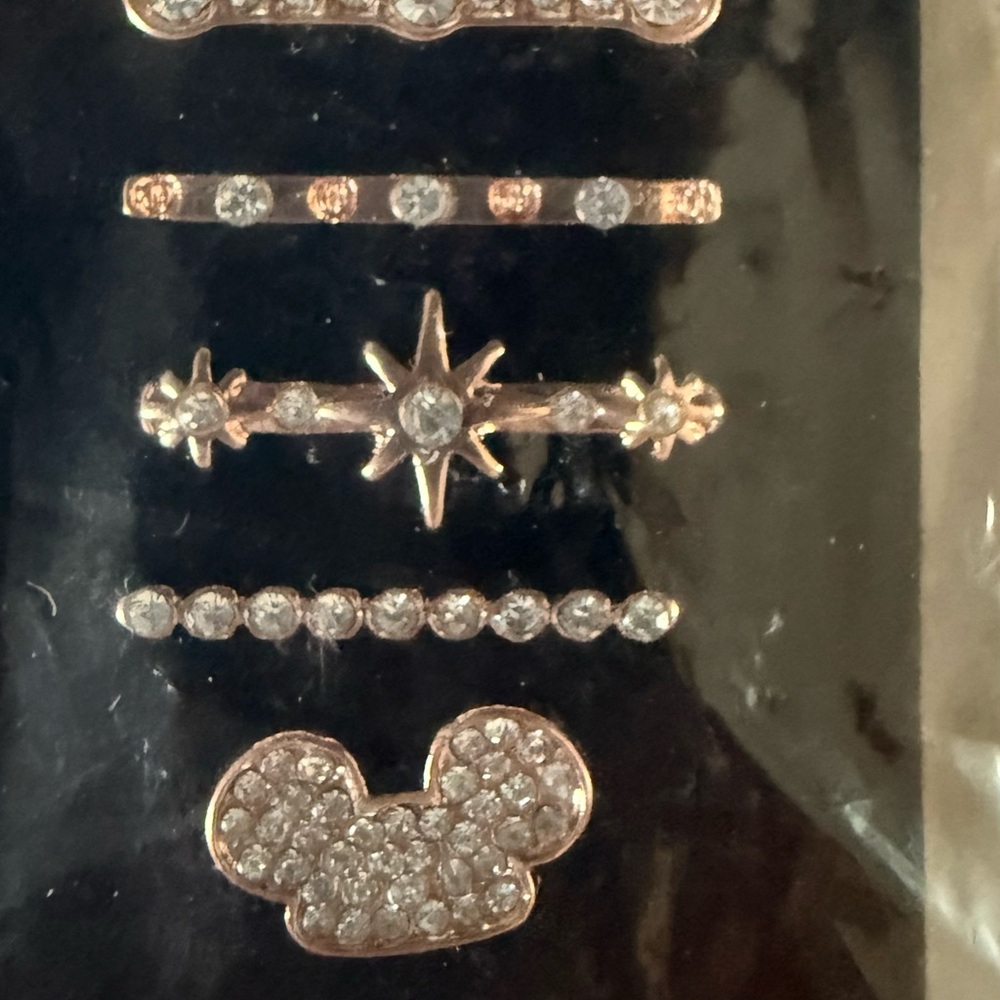 Beexi Disney Rhinestone Watch Clip Set - Gold - Picture 6 of 6